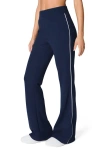 Spanx ® Airessentials Pique Flare Leg Pants In Timeless Navy