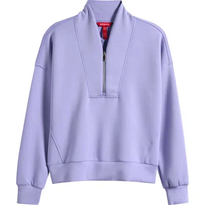 Spanx ® Airessentials Shawl Collar Quarter Zip Sweatshirt In Multi
