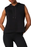 Spanx ® Airessentials Sleeveless Hoodie In Black