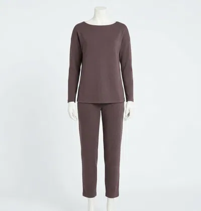 Spanx Airessentials Slim Straight Pant In Dark Cacao In Brown