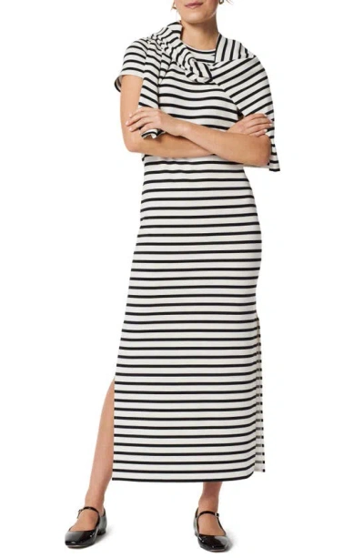 Spanx Airessentials Stripe Maxi Dress In Porcelain Ground