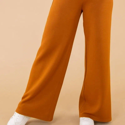 Spanx Airessentials Wide Leg Pants In Orange