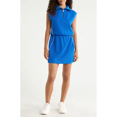 Spanx ® Airpique Half Zip Modal Blend Dress In Current