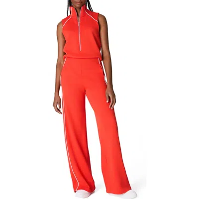 Spanx ® Airpiqué Jumpsuit In Poppy