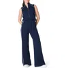 Spanx ® Airpiqué Jumpsuit In Timeless Navy
