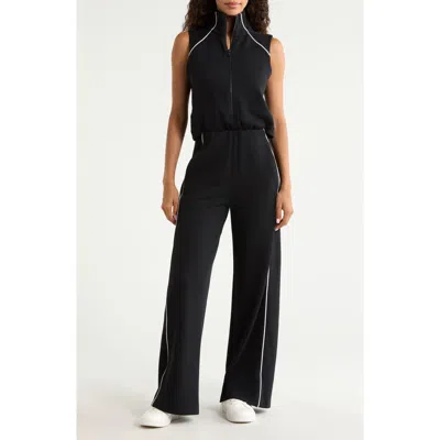 Spanx ® Airpiqué Jumpsuit In Black