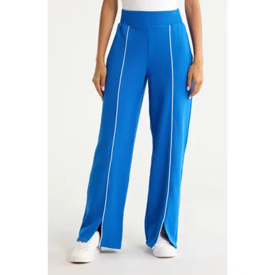 Spanx ® Airpiqué Straight Leg Pants In Blue