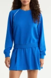 Spanx ® Airpique Sweatshirt In Blue