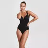 Spanx Assets By  Women's Xl Remarkable Results High-waist Control Briefs Jdm010 In Black