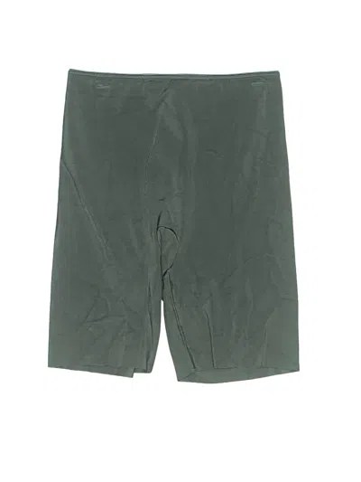 Pre-owned Spanx Athletic Shorts In Green