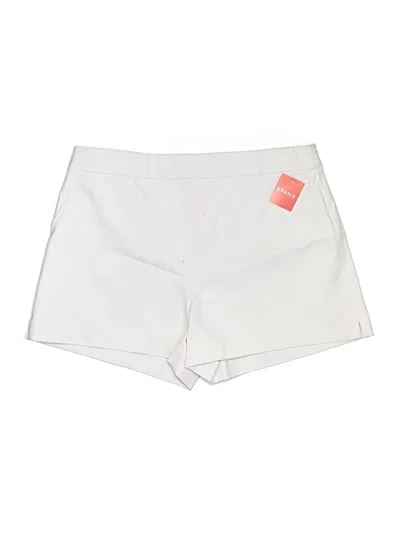 Pre-owned Spanx Athletic Shorts In White