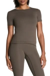 Spanx ® Bare Naked T-shirt In Gray