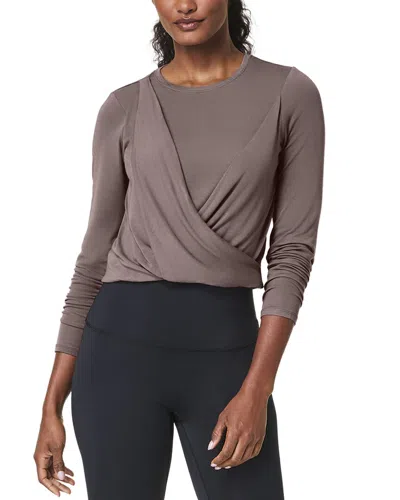 Spanx ® Better Base Twist & Fold Top In Brown