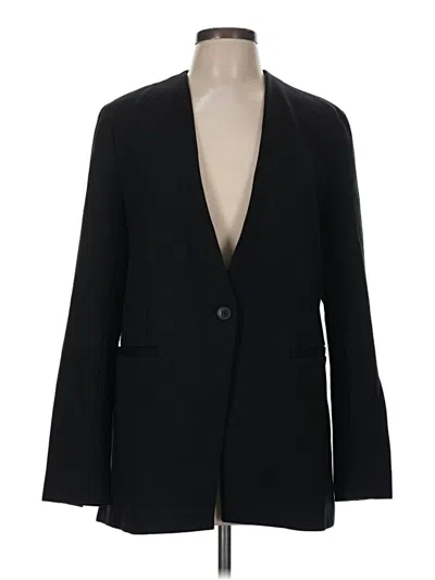 Pre-owned Spanx Blazer Jacket In Black