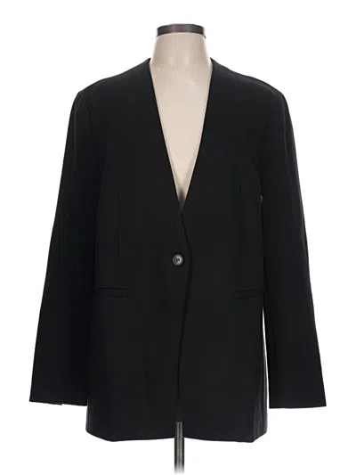 Pre-owned Spanx Blazer Jacket In Black