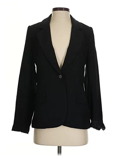 Pre-owned Spanx Blazer Jacket In Black