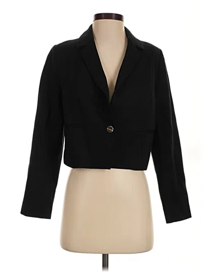Pre-owned Spanx Blazer Jacket In Black