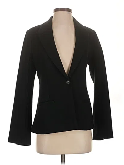 Pre-owned Spanx Blazer Jacket In Black