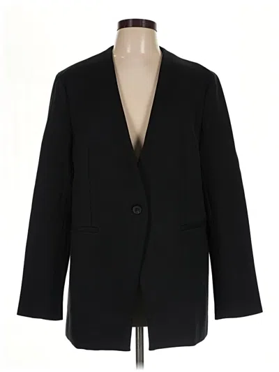 Pre-owned Spanx Blazer Jacket In Black