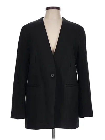 Pre-owned Spanx Blazer Jacket In Black