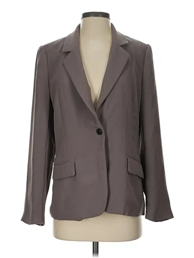 Pre-owned Spanx Blazer Jacket In Gray