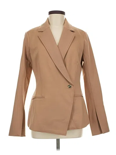 Pre-owned Spanx Blazer Jacket In Tan