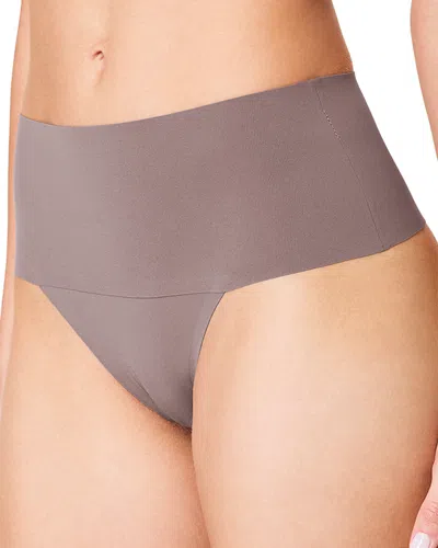 Spanx Bodycon Thong In Smoke