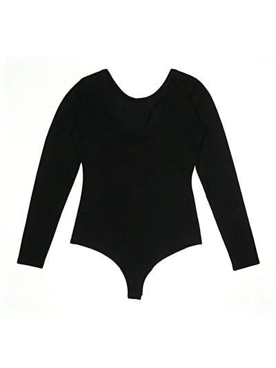 Pre-owned Spanx Bodysuit In Black