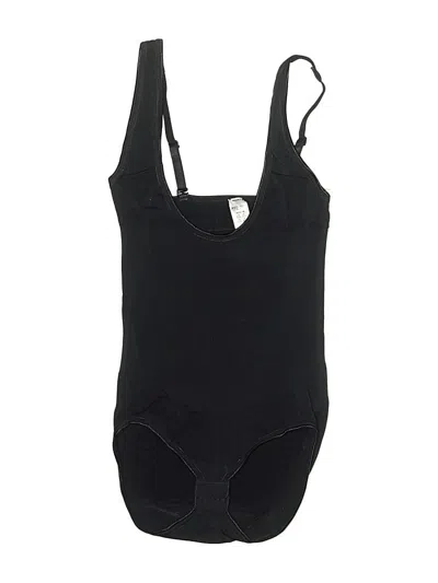Pre-owned Spanx Bodysuit In Black