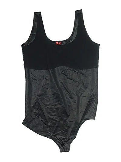 Pre-owned Spanx Bodysuit In Black