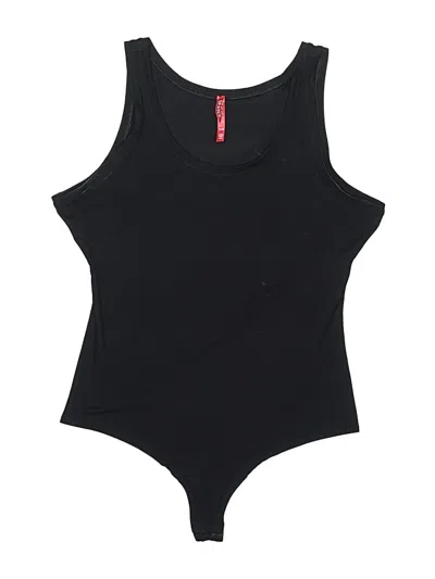 Pre-owned Spanx Bodysuit In Black