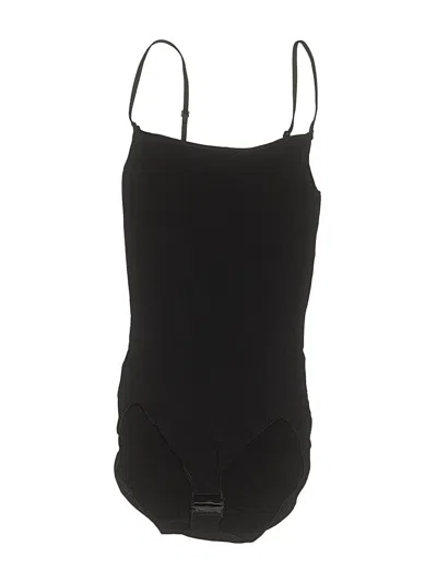 Pre-owned Spanx Bodysuit In Black