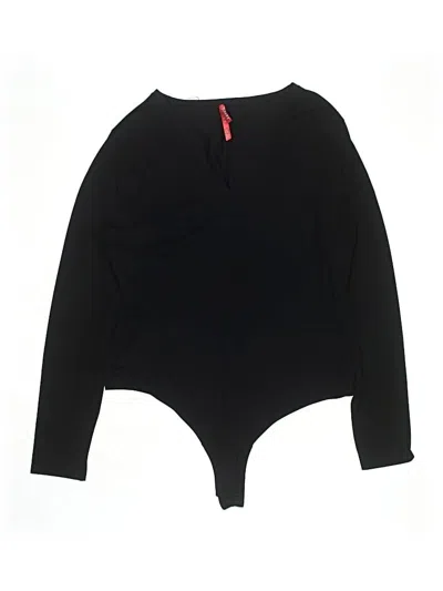 Pre-owned Spanx Bodysuit In Black