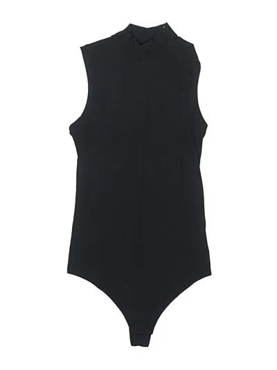 Pre-owned Spanx Bodysuit In Black