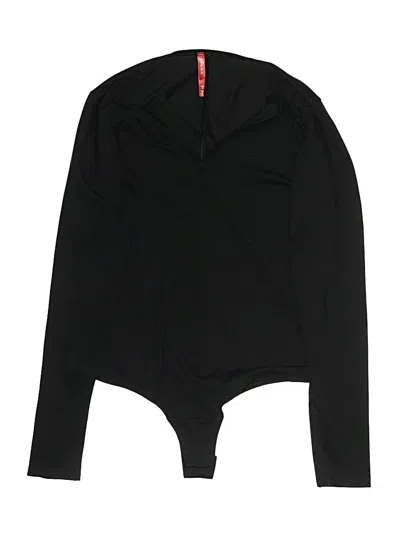 Pre-owned Spanx Bodysuit In Black