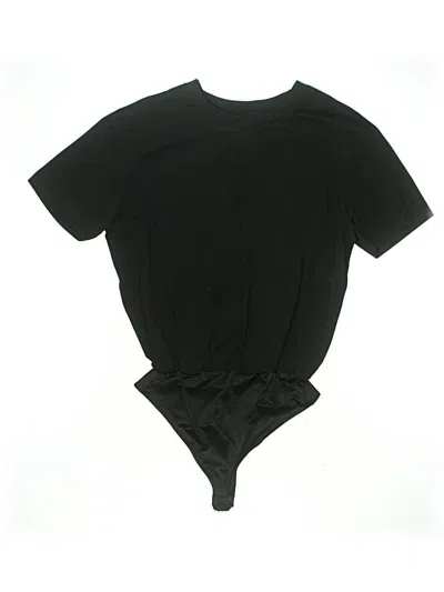 Pre-owned Spanx Bodysuit In Black