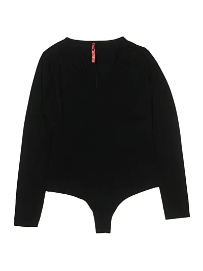 Pre-owned Spanx Bodysuit In Black