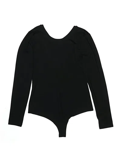 Pre-owned Spanx Bodysuit In Black