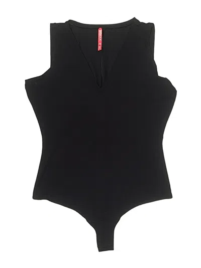 Pre-owned Spanx Bodysuit In Black