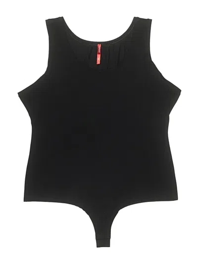 Pre-owned Spanx Bodysuit In Black