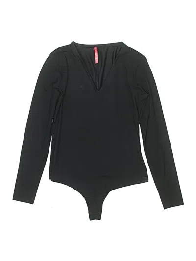 Pre-owned Spanx Bodysuit In Black