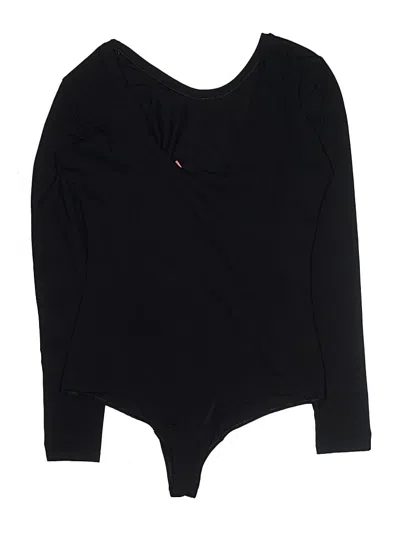 Pre-owned Spanx Bodysuit In Black