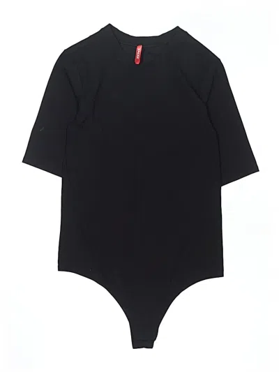Pre-owned Spanx Bodysuit In Black