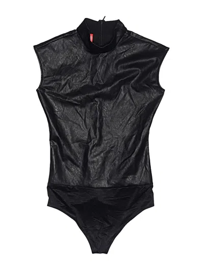 Pre-owned Spanx Bodysuit In Black