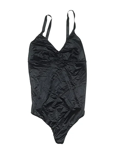 Pre-owned Spanx Bodysuit In Black