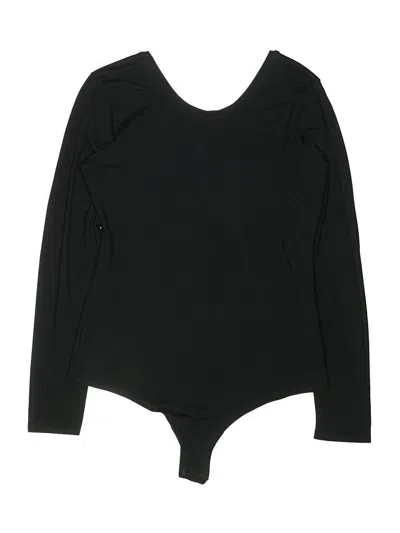 Pre-owned Spanx Bodysuit In Black