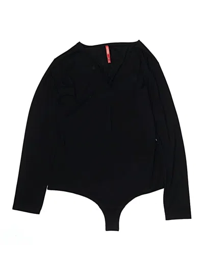 Pre-owned Spanx Bodysuit In Black