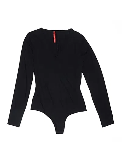 Pre-owned Spanx Bodysuit In Black