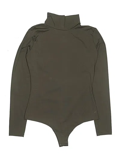 Pre-owned Spanx Bodysuit In Green