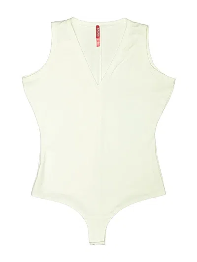 Pre-owned Spanx Bodysuit In Green